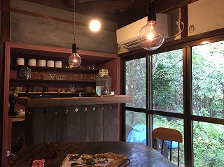 霞ヶ丘コーヒー　カウンター