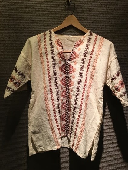 グアテマラ　手織り　刺繍　Sombol
