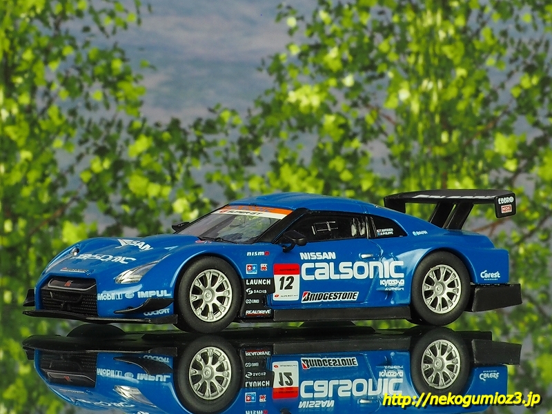 京商 1/64 CALSONIC IMPUL GT-R SUPER GT 2008 No.12 【GT-R 