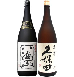 久保田　万寿と八海山の日本酒セット　一升瓶×2