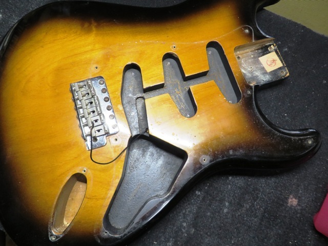 Fender Japan ST57-115の全体調整(大幅改造) | Studio GREAM (スタジオ 