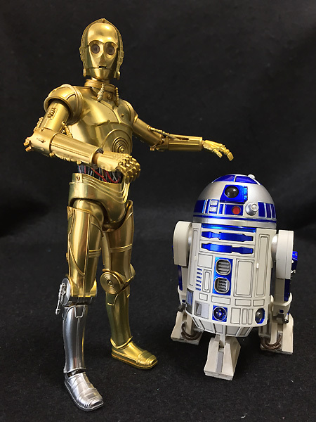 1267 S.H.フィギュアーツ R2-D2 ＆ C-3PO (A NEW HOPE) - フィギュ 