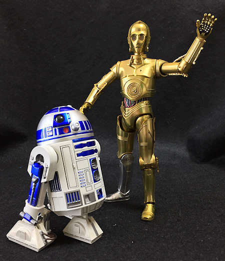 1267 S.H.フィギュアーツ R2-D2 ＆ C-3PO (A NEW HOPE) - フィギュ 