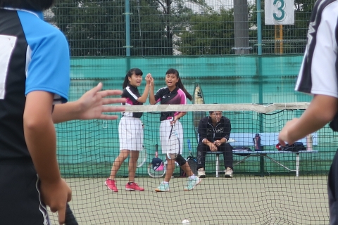 「大増郵便局長杯中学生女子ソフトテニス大会」⑨