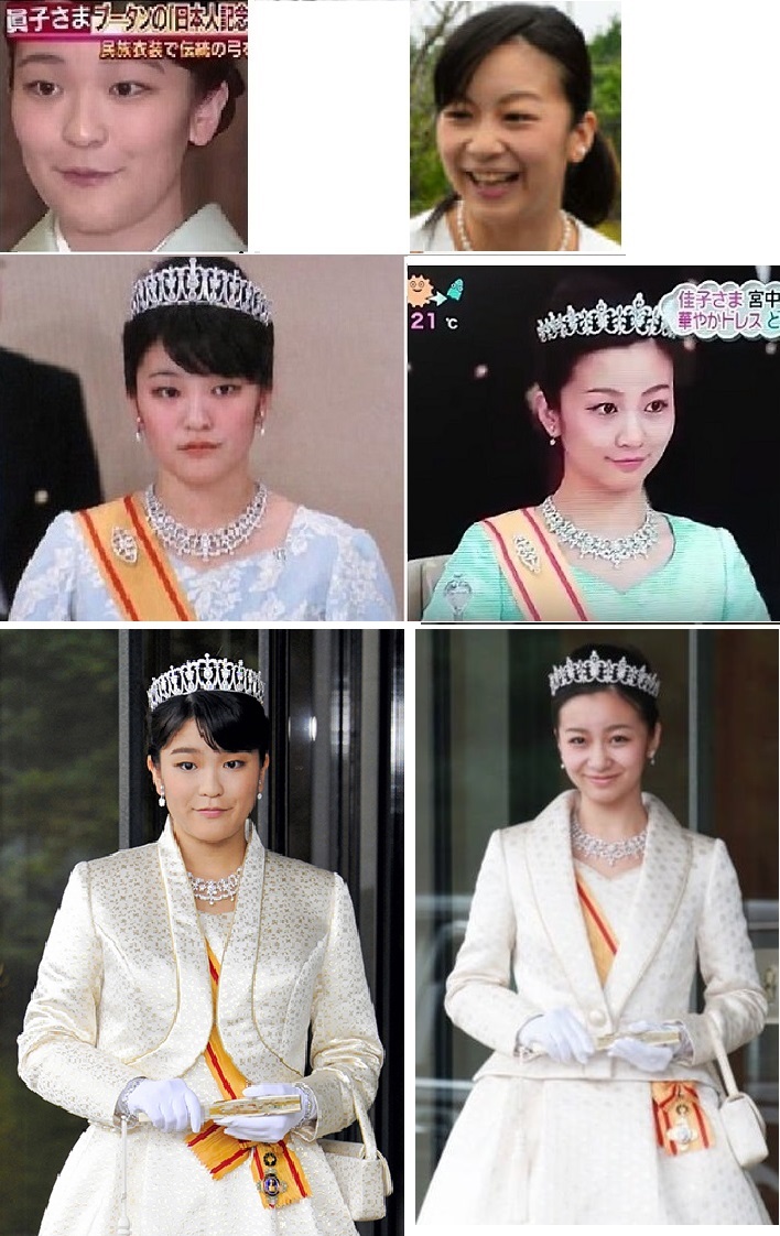 皇室画像掲示板まとめサイト 眞子様 佳子様のホンモノ ニセモノ比較